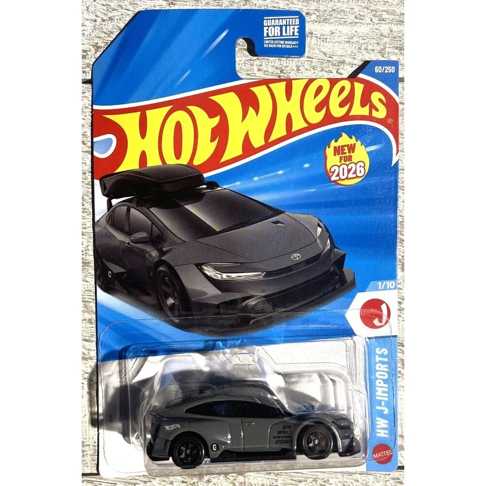 2026 Hot Wheels #60 Toyota Prius Custom GRAY